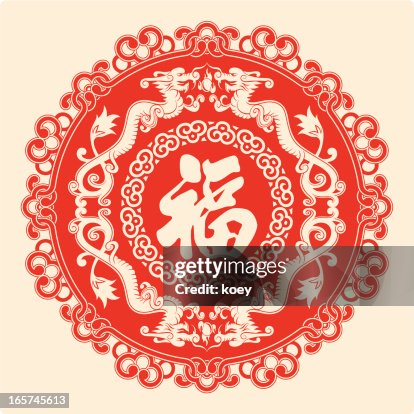 Chinese Dragon Pattern Chinese Dragon Pattern