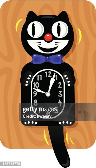 Kitty Clock Kitty Clock
