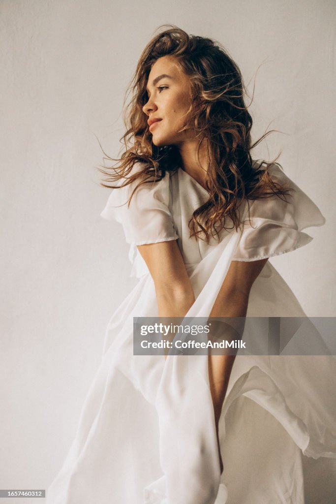 Belle sensuelle femme