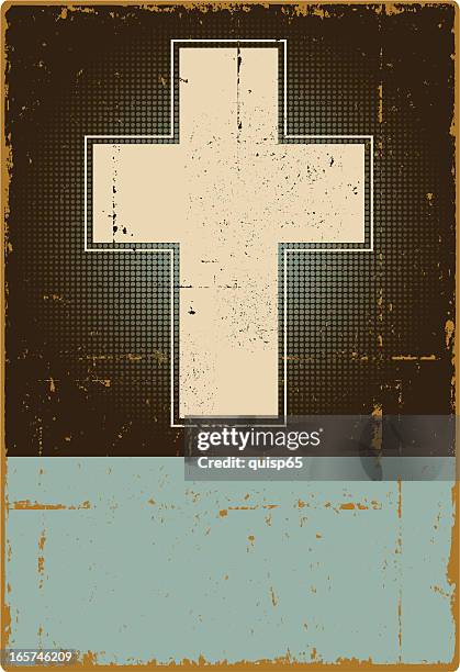 Cross Sign Classical Vintage Cross Sign High-Res Vector Graphic - Getty Images