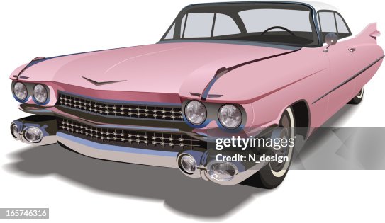 Vector Pink Cadillac Vector Pink Cadillac
