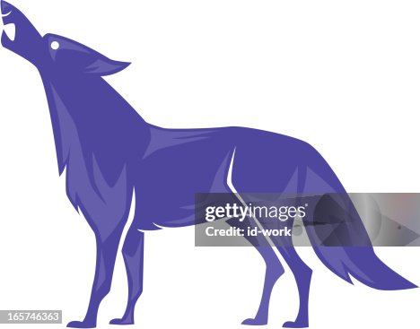 Wolf symbol Wolf symbol