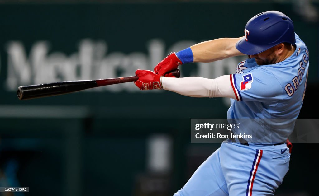 Oakland Athletics v Texas Rangers