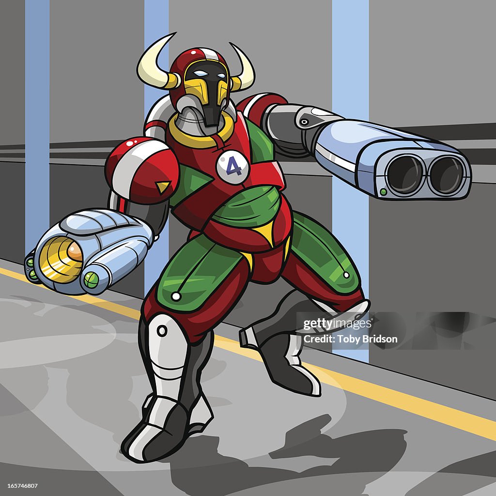Futuristic Gladiator