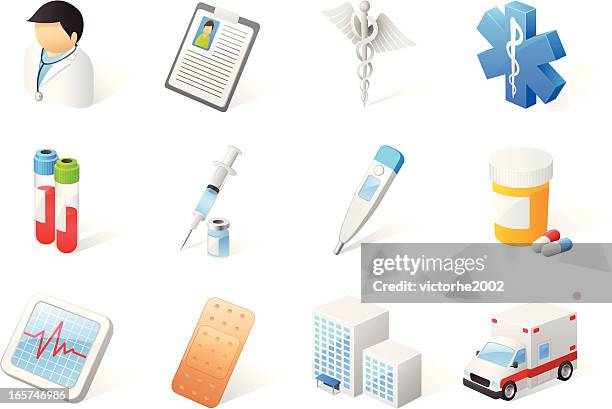 stockillustraties, clipart, cartoons en iconen met medical icons - medische artikelen