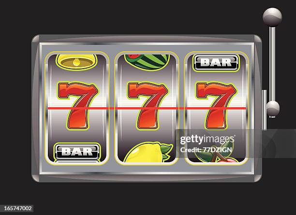 slot machine - slot machine stock-grafiken, -clipart, -cartoons und -symbole