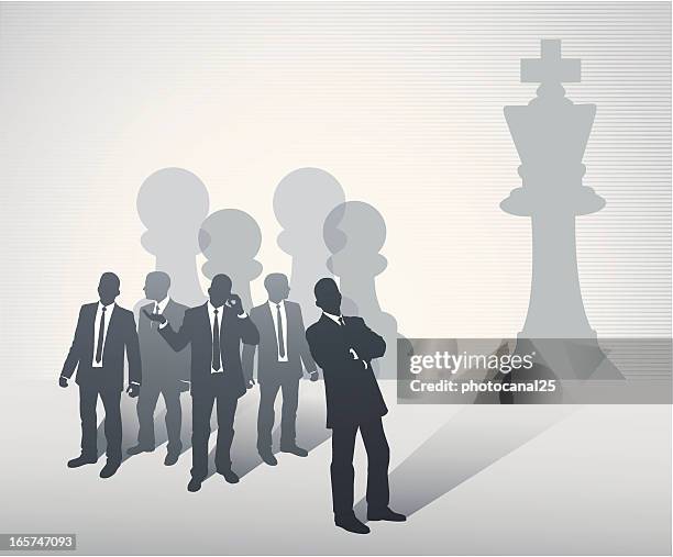 business chess team - checkmate stock illustrations