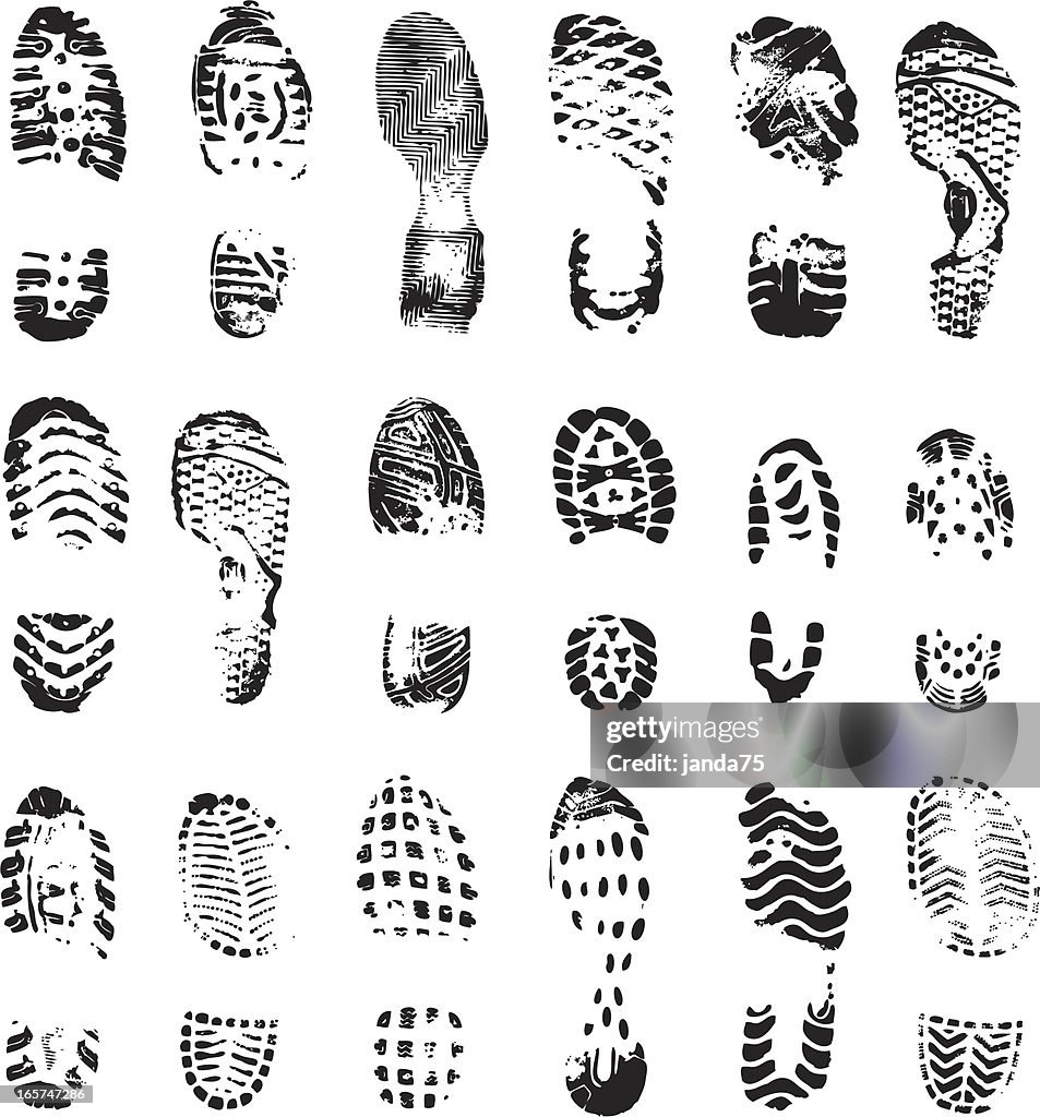 Vector boot print
