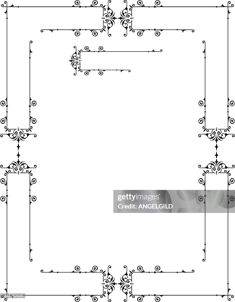 Border Design Border Design High-Res Vector Graphic - Getty Images