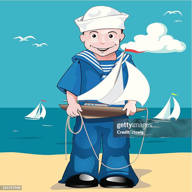 52 Sailor Boy Cartoon Stock Photos, High-Res Pictures, and Images