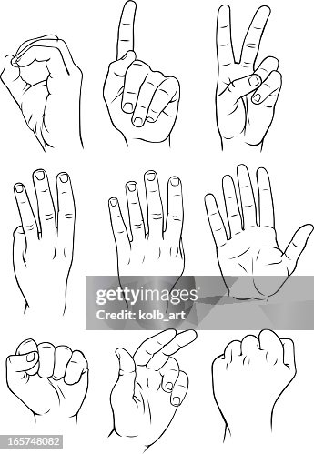 Various hand forms 1 Various hand forms 1