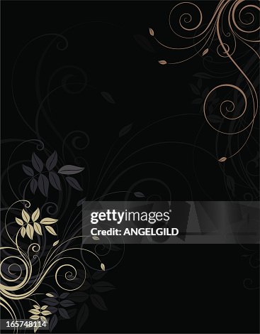 Decorative Scroll Background Page Decorative Scroll Background Page