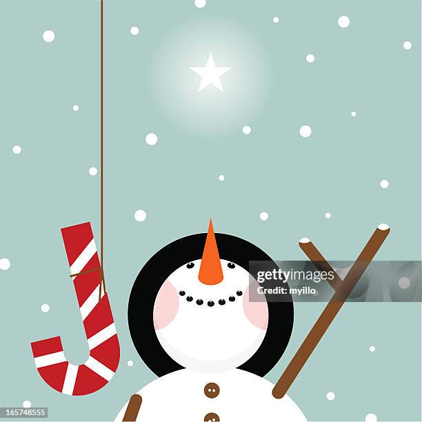 ilustraciones, imágenes clip art, dibujos animados e iconos de stock de alegría navidad - candy cane