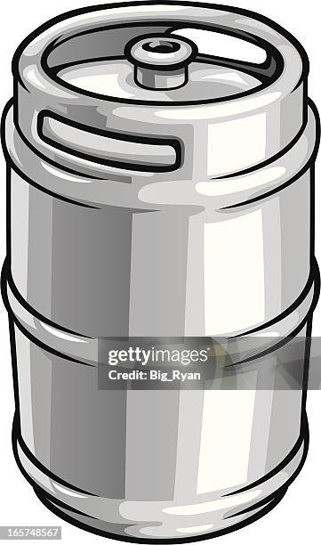 beer keg - keg stock illustrations