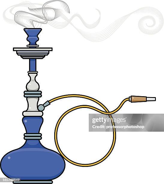 wasserpfeife - hookah stock-grafiken, -clipart, -cartoons und -symbole