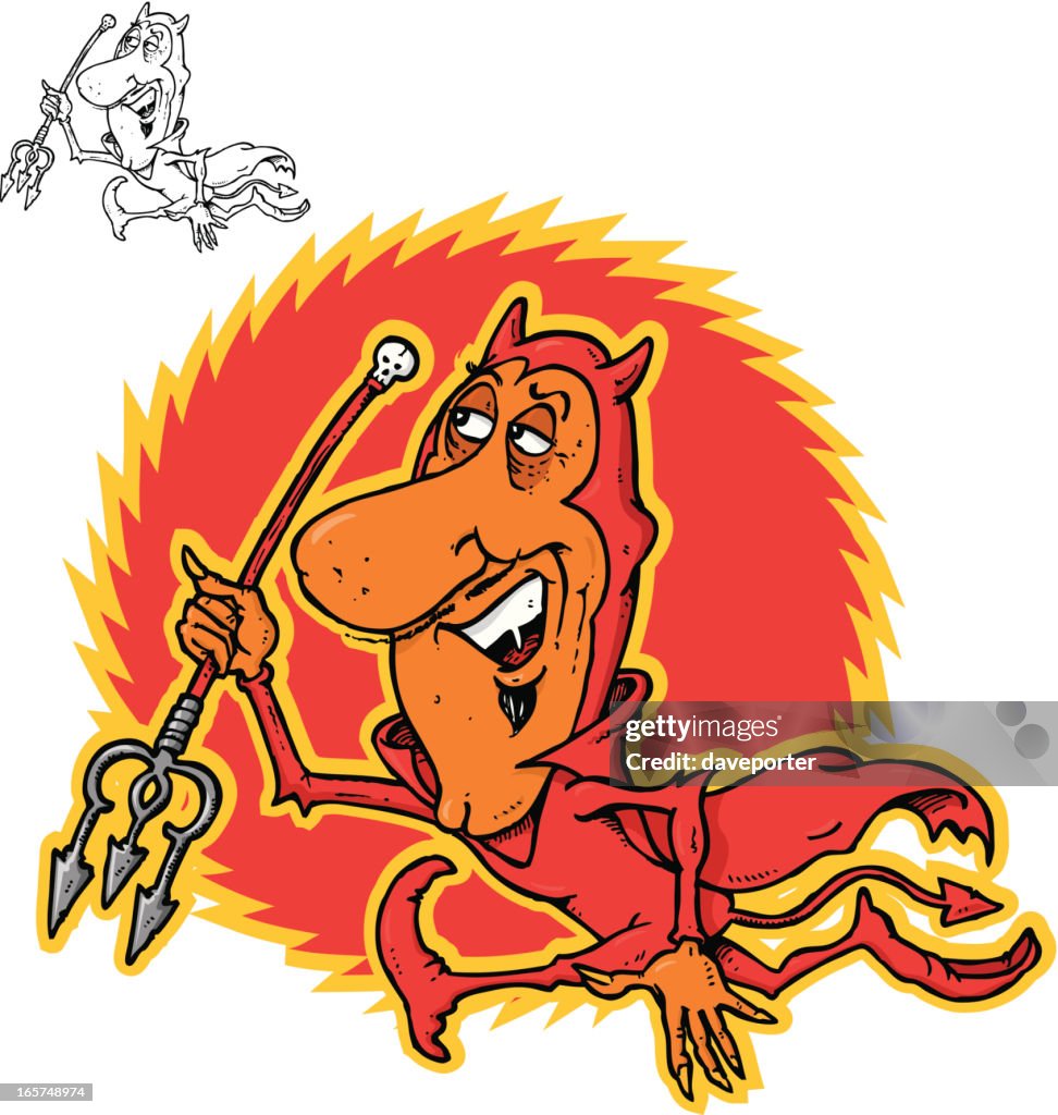Running devil