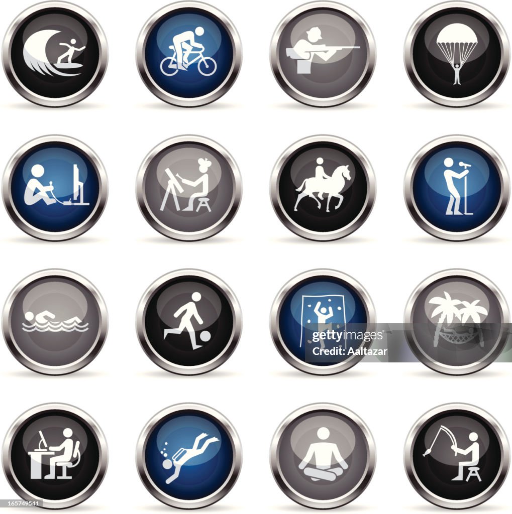 Supergloss Icons - Hobbies