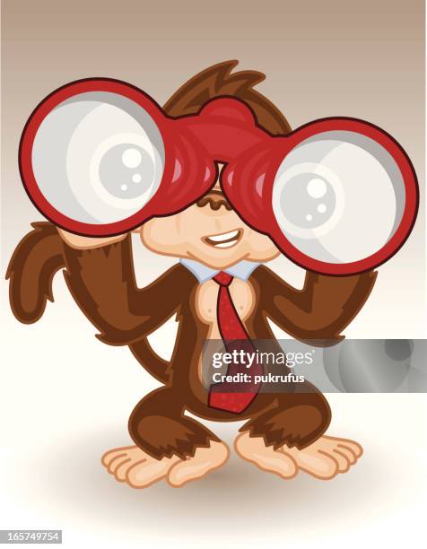 monkey business - monkey isolated stock illustrations