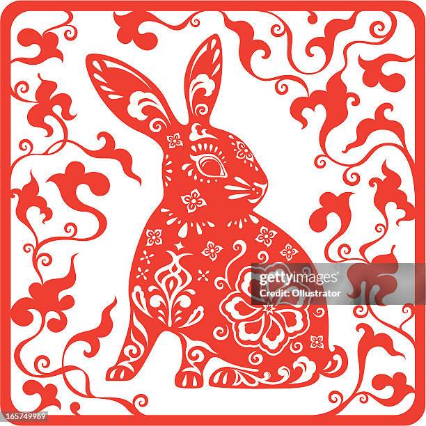 2011 Golden Rabbit Chinese Year Of The Rabbit 2011 High-Res Vector Graphic - Getty Images