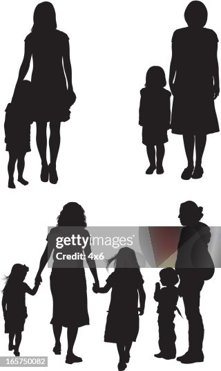 Mothers with their children Mothers with their children