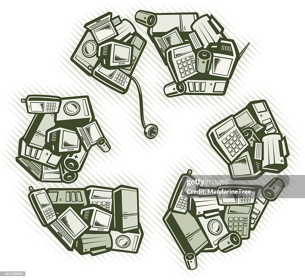 WEEE recycle concept