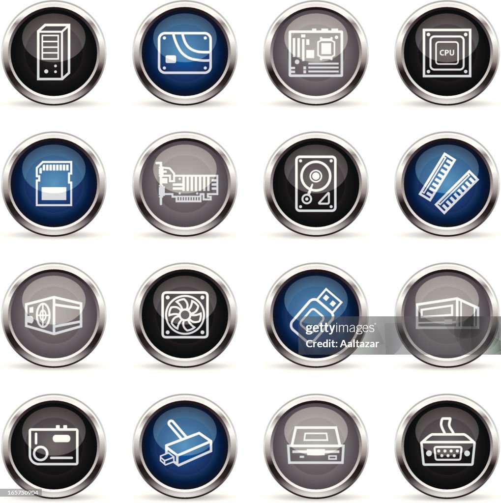 Supergloss Icons - Computer Components