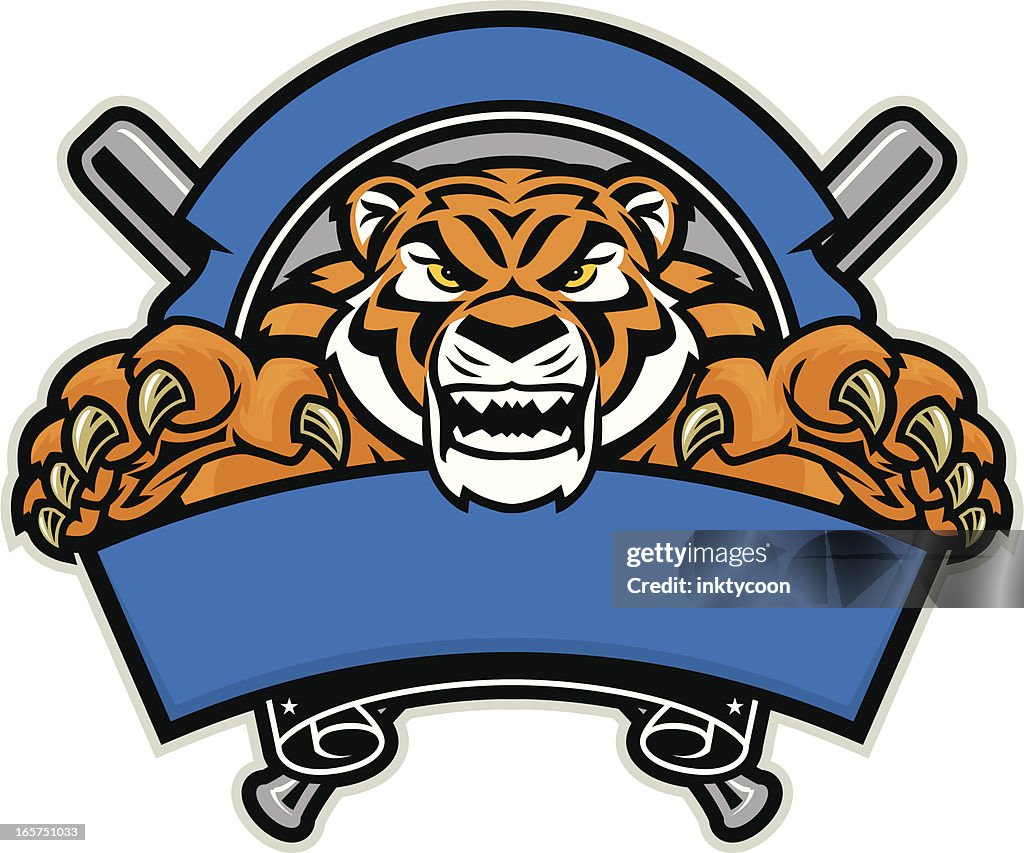Tiger Baseball Design