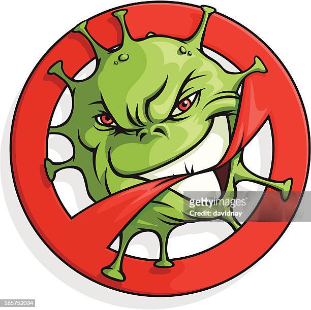 biohazard mascot - ugly cartoon characters stock illustrations