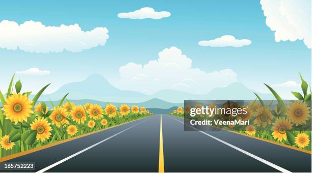 点の青空 ひまわりイラスト素材 Getty Images 点の青空 ひまわりイラスト素材 Getty Images