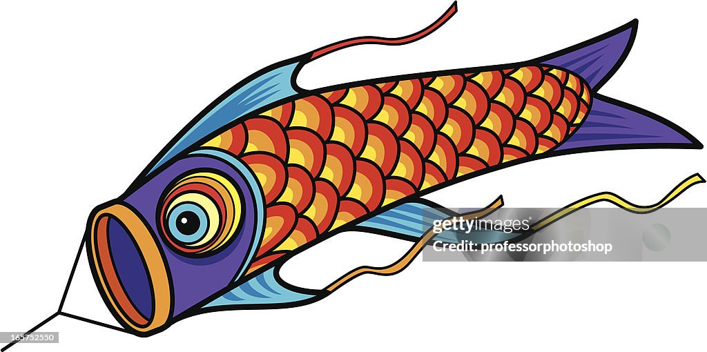 Japanese Fish Kite