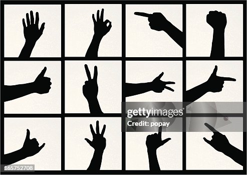 Hands on a wall Hands on a wall