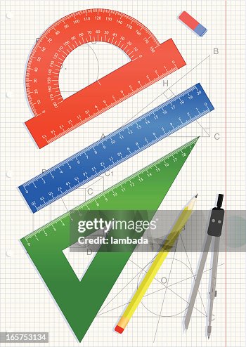 Geometric Tools Set High-Res Vector Graphic - Getty Images