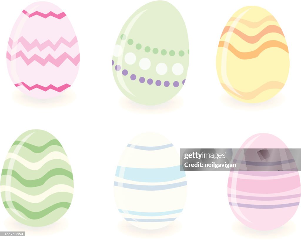 Colorful Easter Eggs