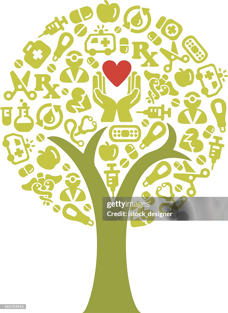 Health Tree Concept High-Res Vector Graphic - Getty Images