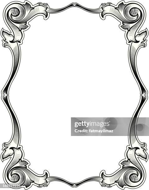 victorian style old frame - gothic style 幅插畫檔、美工圖案、卡通及圖標