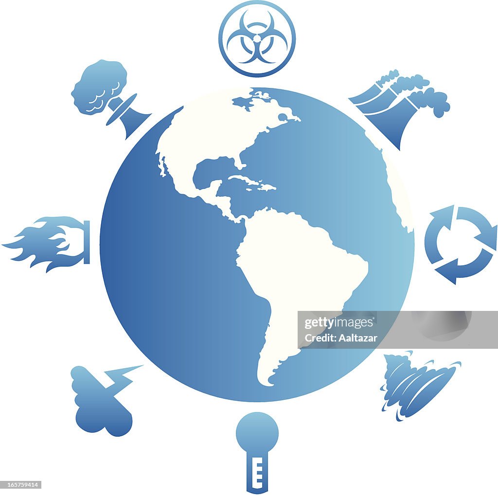 Global Issues Amp Disasters High-Res Vector Graphic - Getty Images
