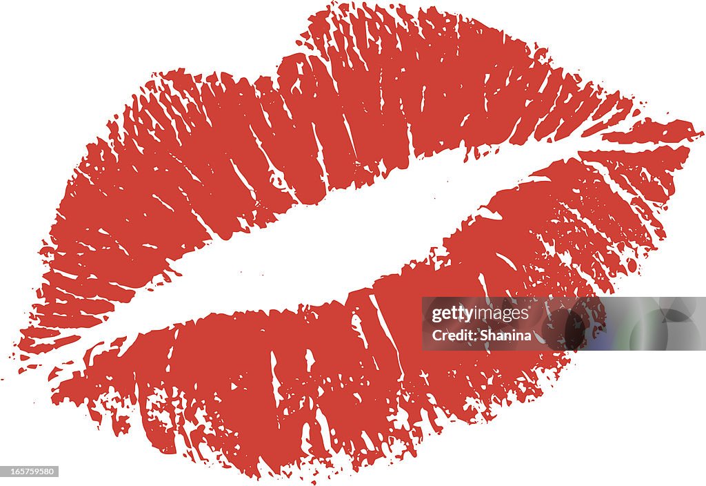 Lipstick Kiss Shape