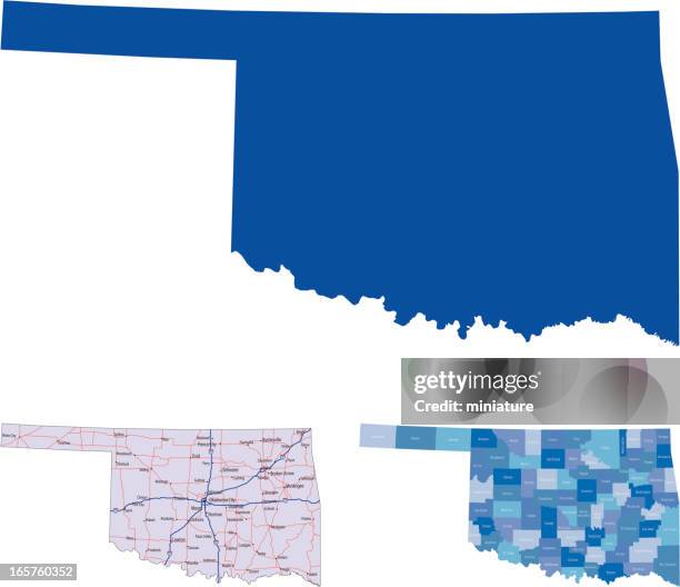 53 Oklahoma Highway Map Stock Photos, HighRes Pictures, and Images