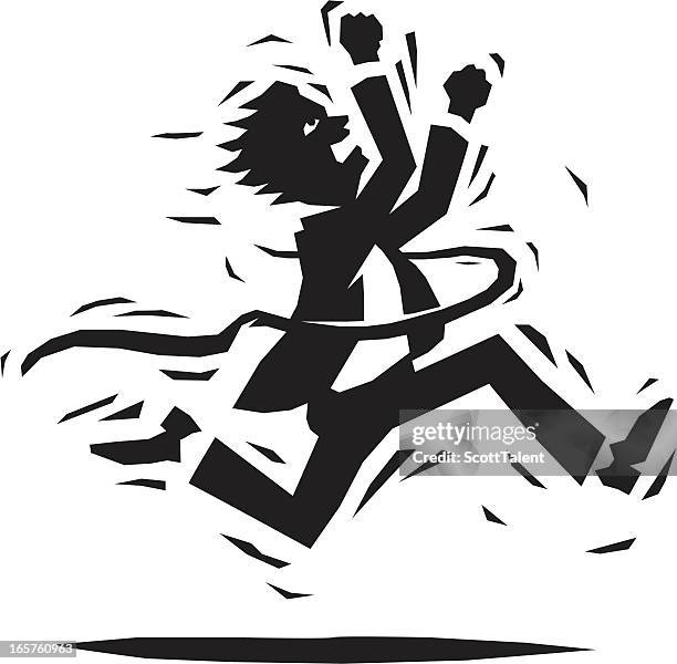 success - perfect body stock illustrations