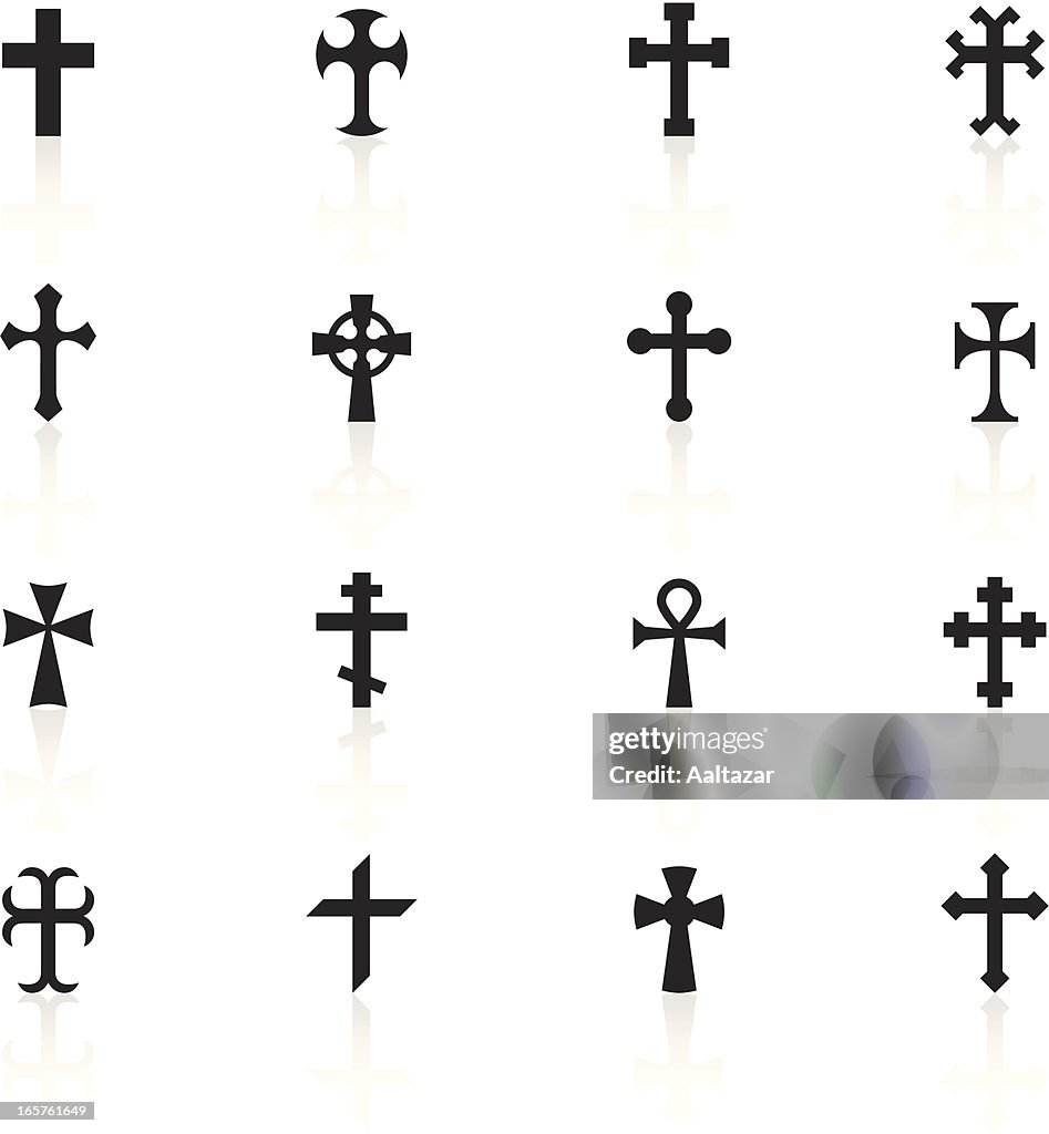 Black Symbols Crosses High-Res Vector Graphic - Getty Images Black Symbols Crosses High-Res Vector Graphic - Getty Images