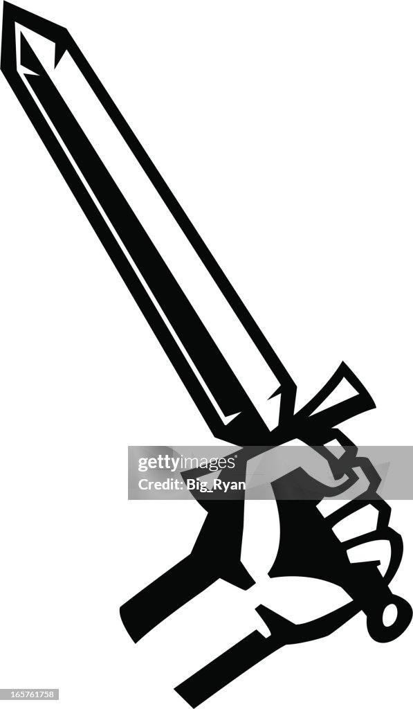 Sword Hand High-Res Vector Graphic - Getty Images