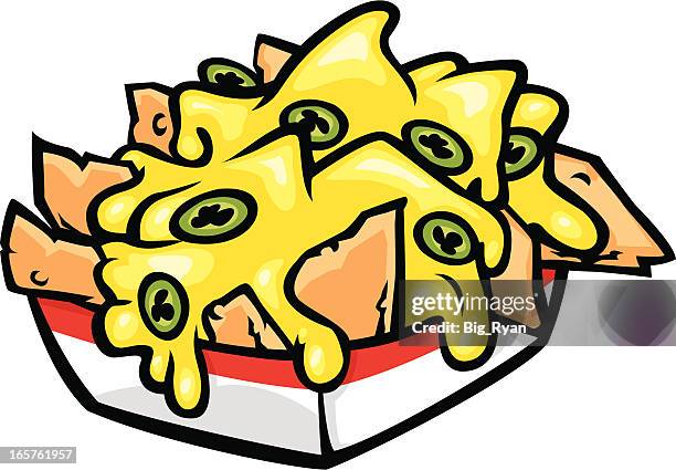 nacho - nachos stock-grafiken, -clipart, -cartoons und -symbole