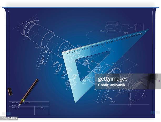 High Resolution Technical Drawing Technical Drawing High-Res Vector Graphic - Getty Images