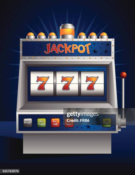 winning slot machine - jackpot 幅插畫檔、美工圖案、卡通及圖標