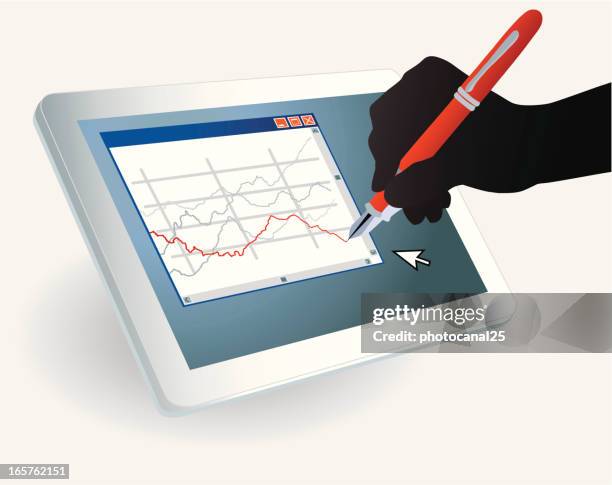 Computer Working High-Res Vector Graphic - Getty Images