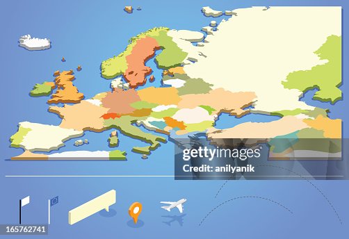 European map European map