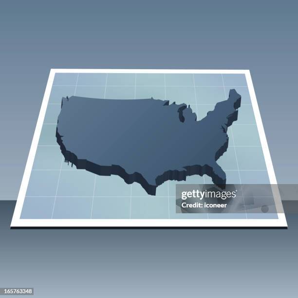 Usa Map Perspective Photos and Premium High Res Pictures - Getty Images