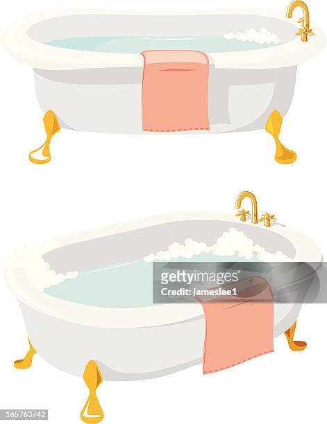 バスルーム - お風呂　イラスト点のイラスト素材／クリップアート素材／マンガ素材／アイコン素材