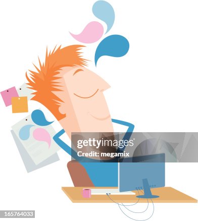 Office worker. Office worker.