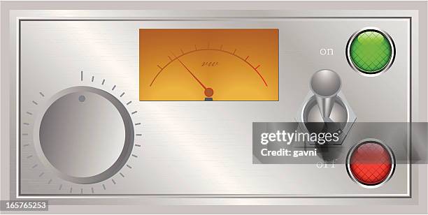 control panel - led screen stock illustrations
